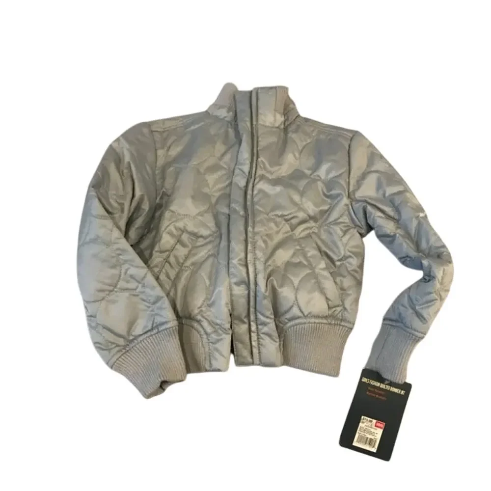 Girl's Quilted Bomber Jacket Girls XS
